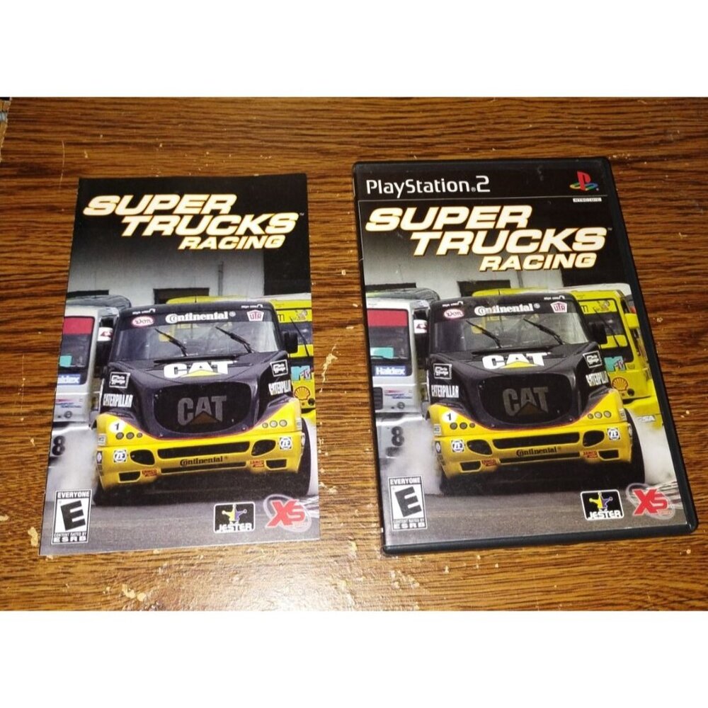 Super Trucks Racing (Sony PlayStation 2, PS2, 2003) Black label